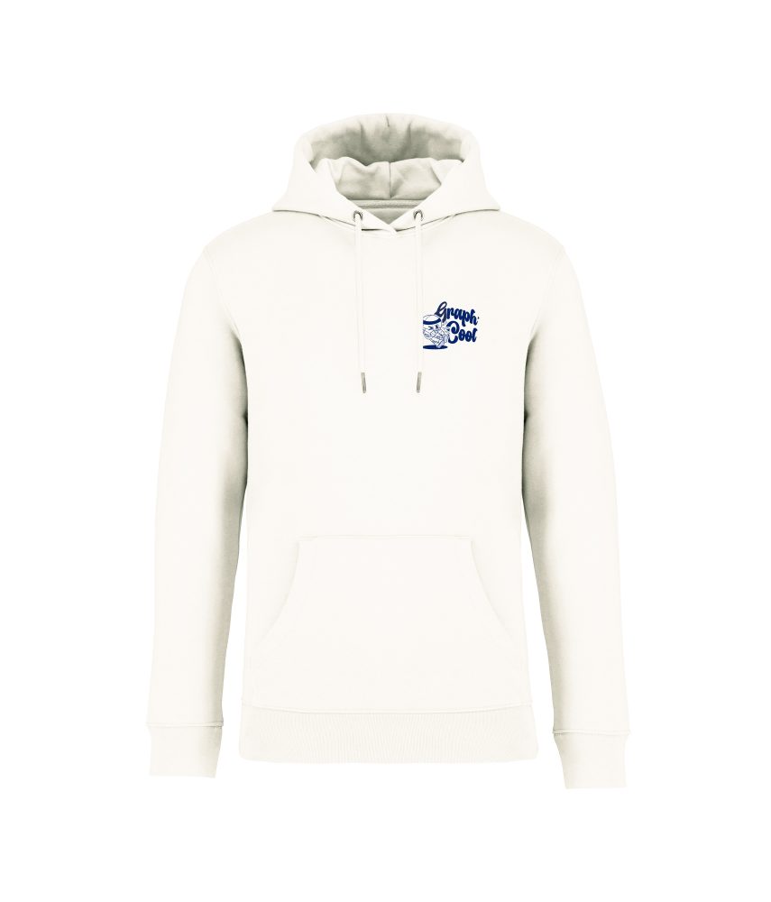 sweatshirt basket front ivoire