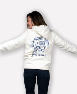 sweatshirt femme fries mockup back ivoire