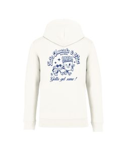 sweatshirt fries back ivoire