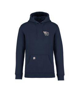 sweatshirt fries front bleu marine