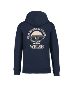 sweatshirt welsh back bleu marine