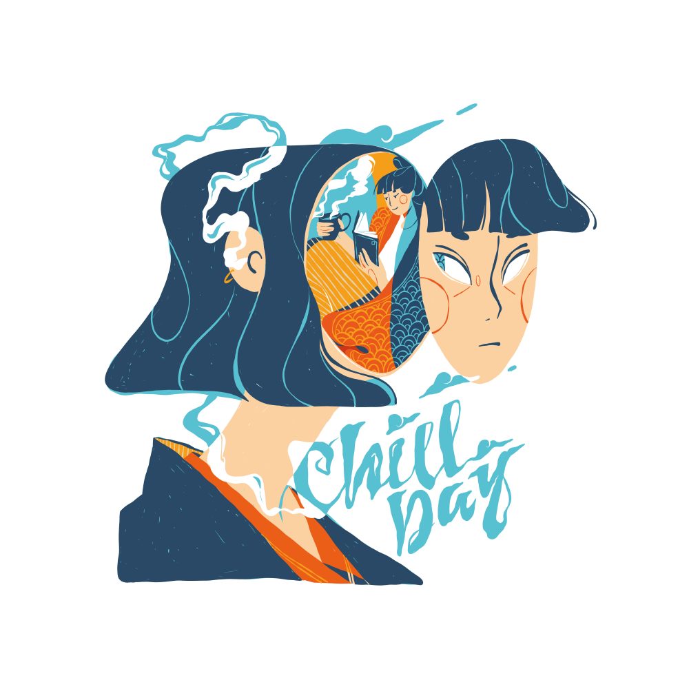 julie wo visuel chill day