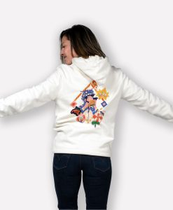 sweatshirt femme roar mockup back ivoire