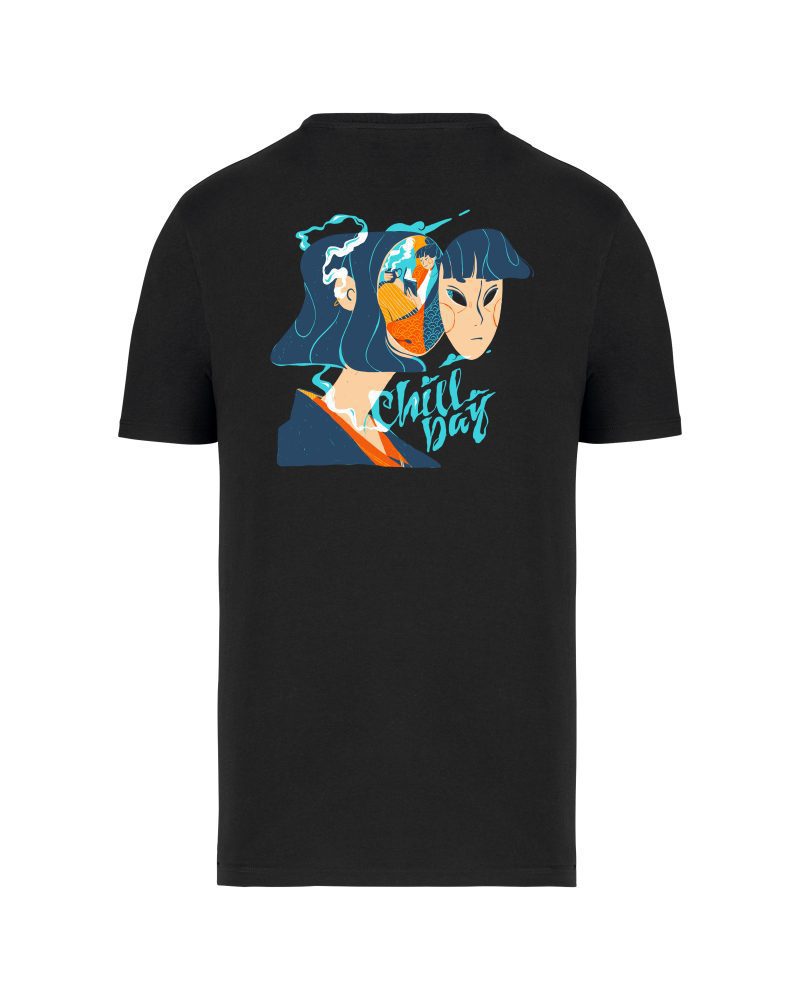 teeshirt chill back noir
