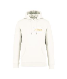 sweatshirt adventure front ivoire