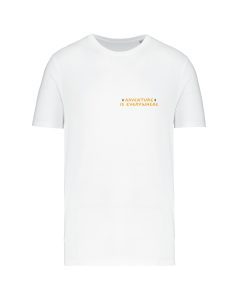 teeshirt adventure front blanc
