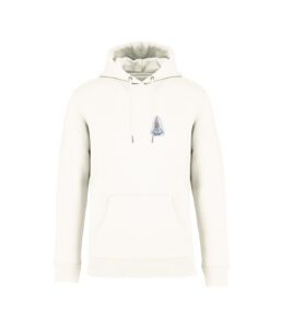 sweatshirt lune front ivoire