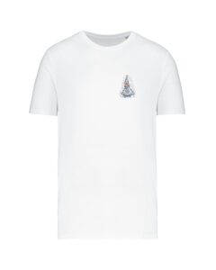 teeshirt lune front blanc