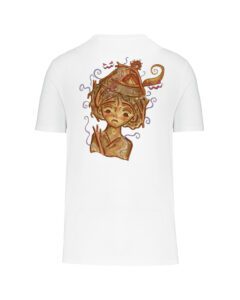 teeshirt orphe back blanc