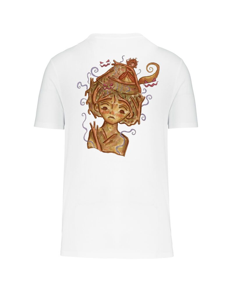 teeshirt orphe back blanc