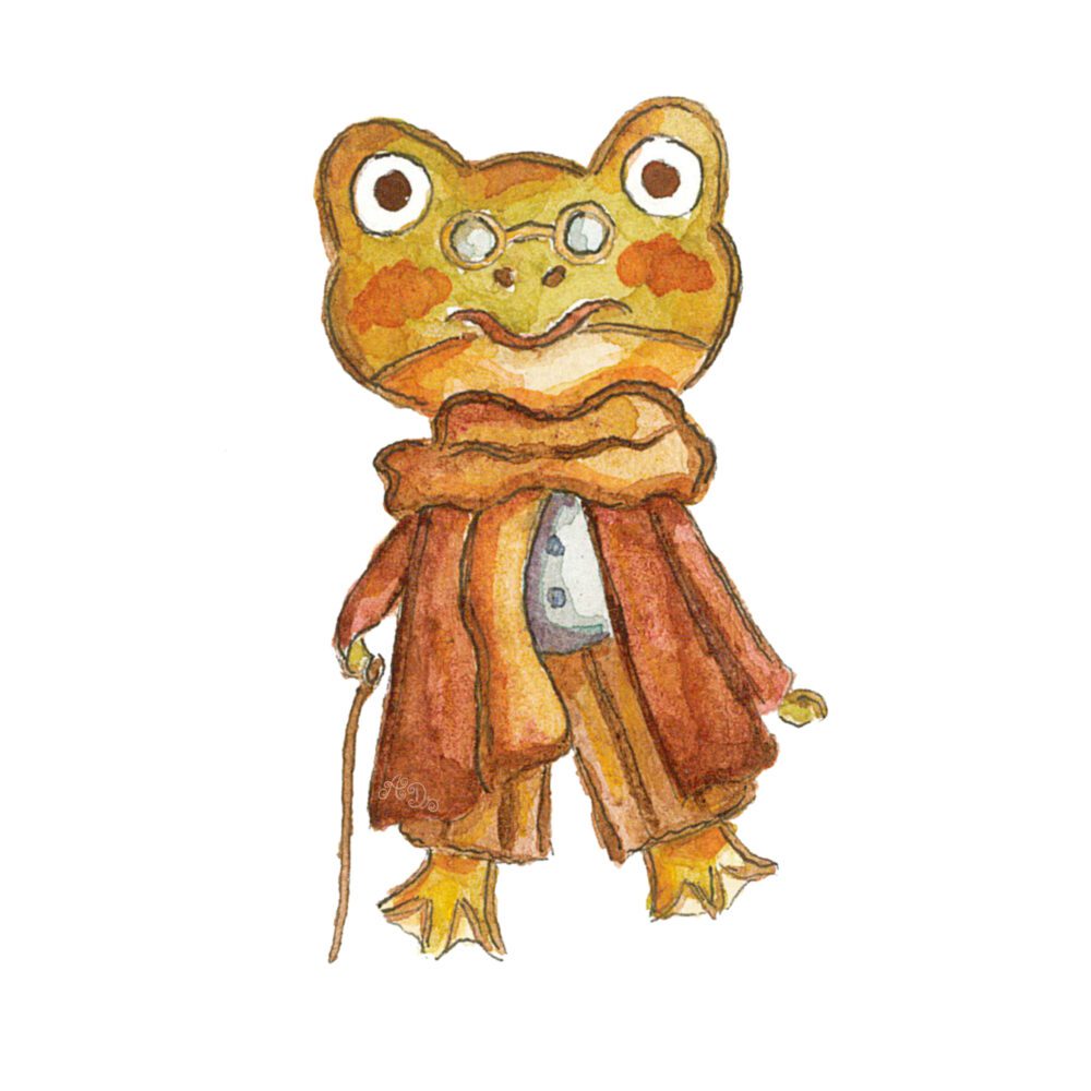 nuage blanc visuel orphe grenouille