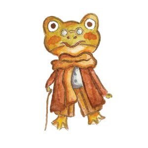 nuage blanc visuel orphe grenouille