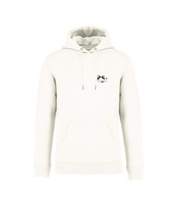 sweatshirt ciel chatoyant front ivoire monochrome