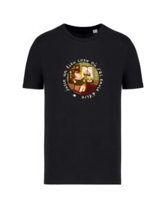 teeshirt chatleureux front noir