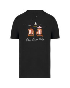 teeshirt homme slow days only back noir