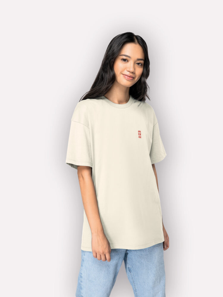 teeshirt femme amaterasu mockup front ivoire