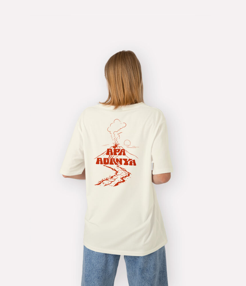 teeshirt femme dewi ratih mockup back ivoire