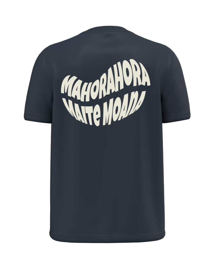 teeshirt hina back bleu marine