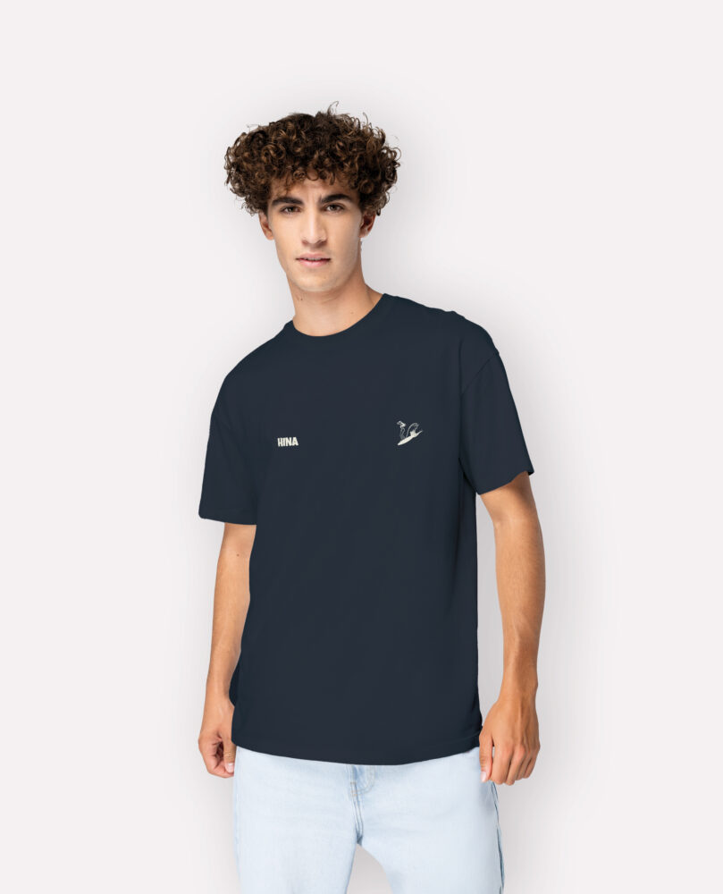 teeshirt homme hina mockup front bleu marine